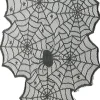 72" Black Spiderweb Lace Table Runner by Celebrate It™