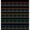 Black Storage Pocket Chart