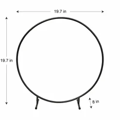 19.75" Black Tabletop Hoop by Celebrate It™