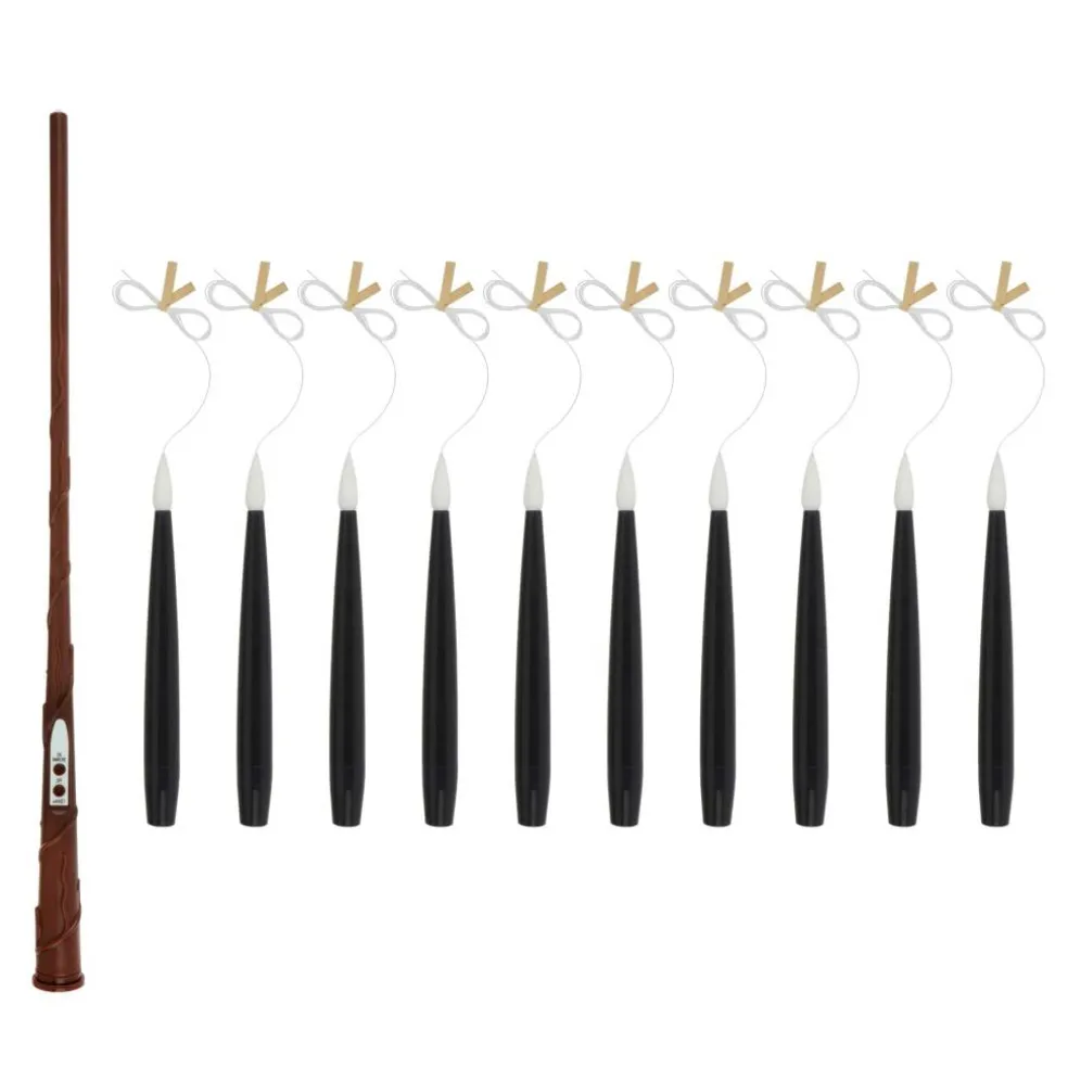 Black Taper LED Hanging Candles, 10ct. by Ashland®