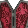 9.5" Black Velvet Coffin Tabletop Box by Ashland®