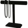 12" Black Velvet Single Bar Jewelry Stand by Bead Landing™