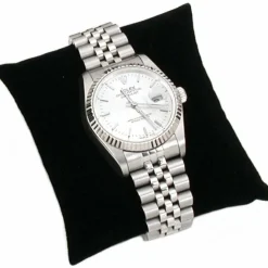 Black Velvet Watch Bracelet Pillow Jewelry Display
