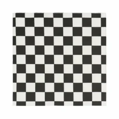 Black & White Checker Lunch Napkins, 20ct. by Celebrate It™