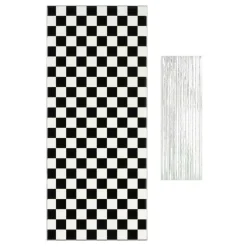 Black & White Check Treat Bags, 12ct. by Celebrate Itâ„¢