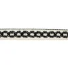 1.1" Black & White Crochet Trim by Celebrate It®