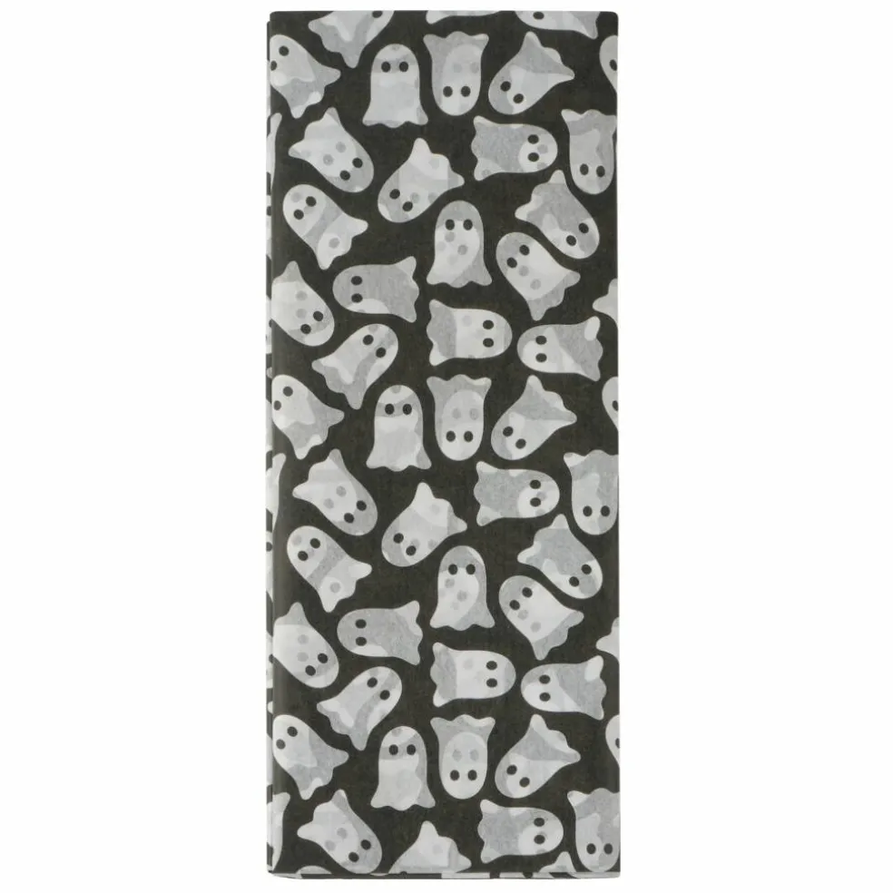 Black & White Ghosts Tissue Paper Sheets, 12ct. by Celebrate It™