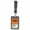 Black & White Spiderwebs Lanyard ID Holder by Creatology™