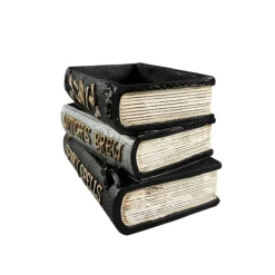 8" Black & White Stacked Spell Books Pot by Ashland®