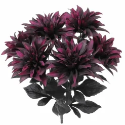 19" Black & Wine Dahlia Bush by Ashland®