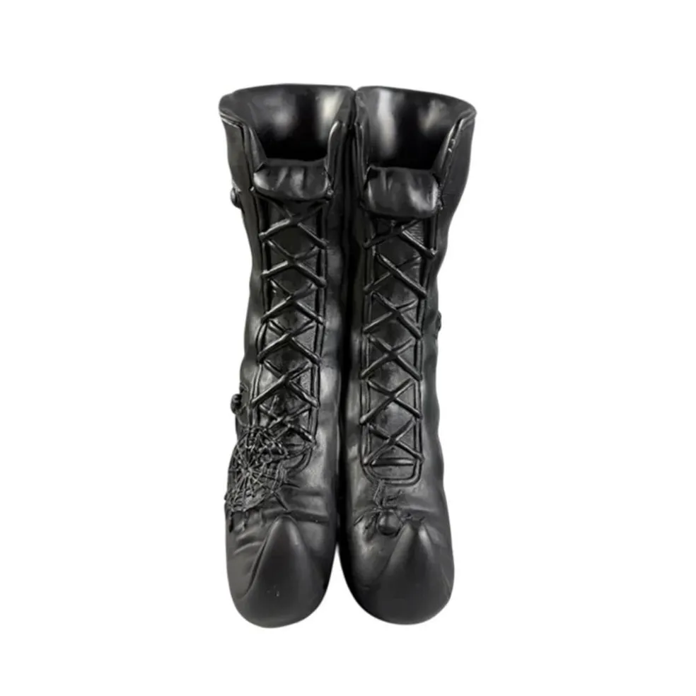 10" Black Witch Boots Vase by Ashland®