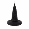 6" Black Witch Hat Unscented Candle by Ashland®
