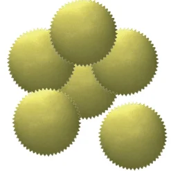 Blank 2" Gold Certificate Seals, 50 Per Pack, 6 Packs