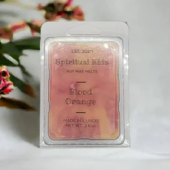 Blood Orange Soy Wax Melts 1 Pack 2.6oz 6 cubes Hand Poured with Fragrant/Essential Oils! | Citrus Wax Melts | Birthday Gift | Christmas Gift