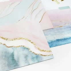 bloom daily planners File Folder Set, Ethereal Marble