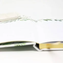 bloom daily planners Guest Book, 7" x 9", Eucalyptus