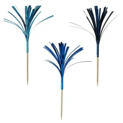 Blue Burst Cupcake Toppers, 12ct. by Makeryâ„¢