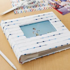Blue Clip Stitch 2-Up Photo Album by Recollections™