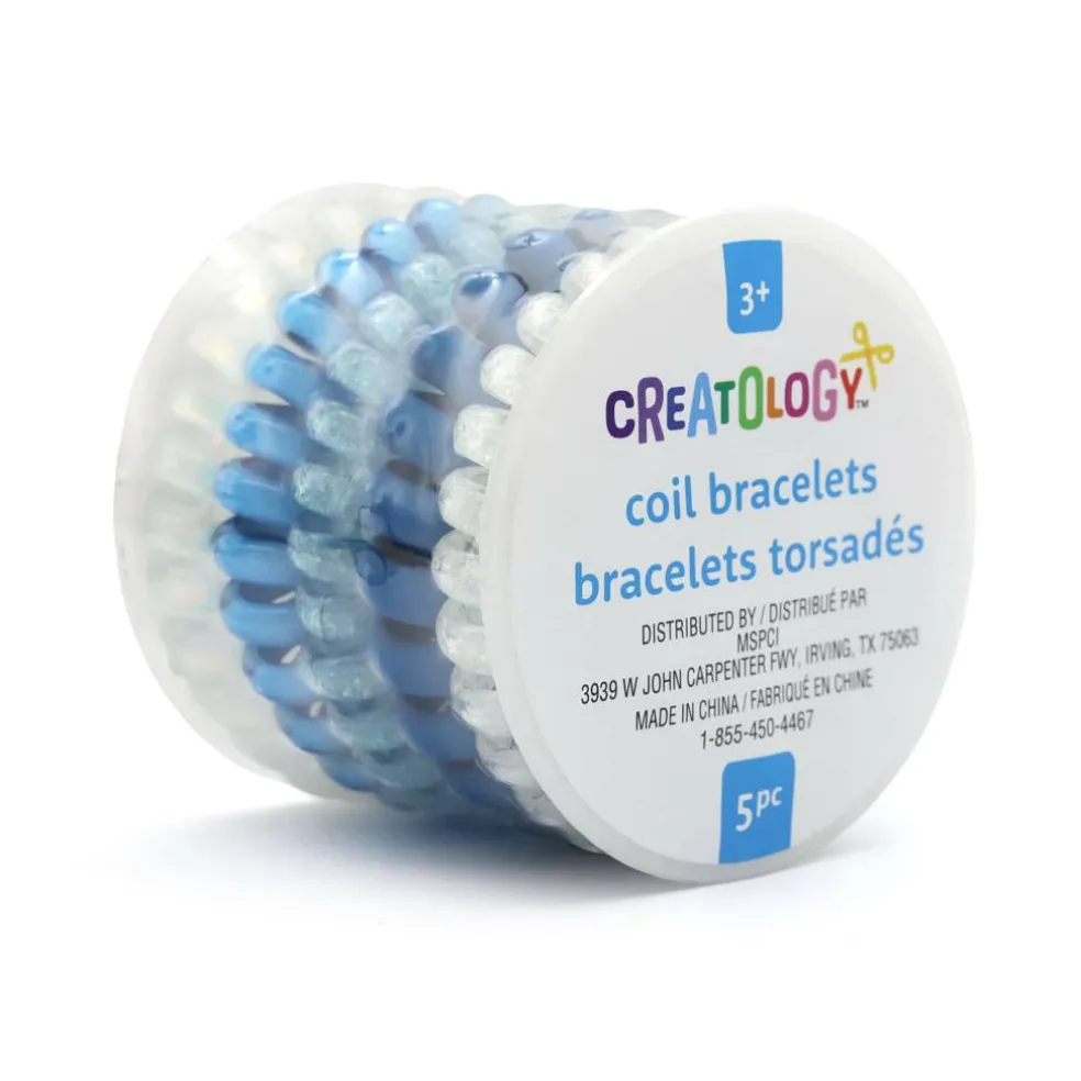 Blue Coil Bracelet Set by Creatology™