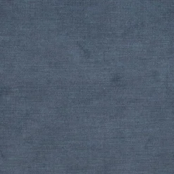 Blue Fade Resistant Plain Microfiber Velvet Upholstery Fabric by The Yard - SKU: Lawrence Admiral
