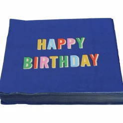 Blue Happy Birthday Lunch Napkins, 20ct. by Celebrate It™