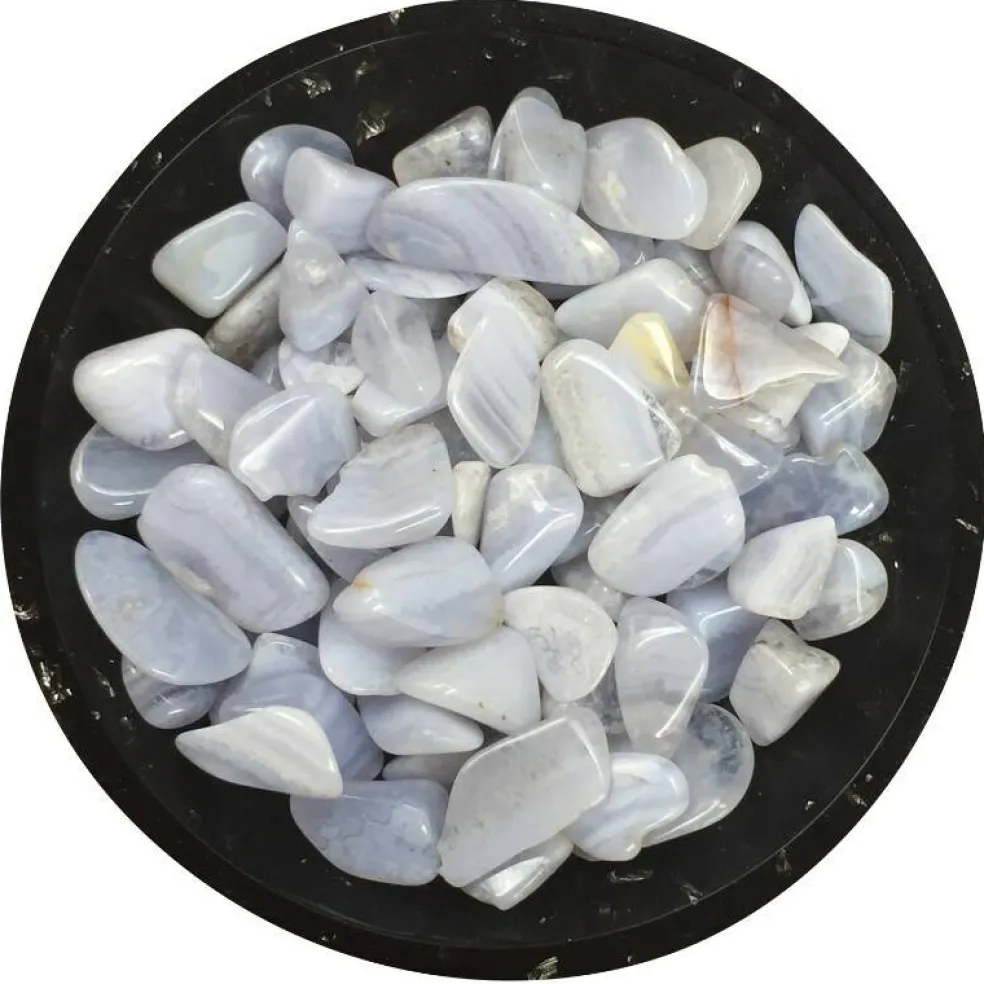Blue Lace Agate Mini Crystal Chips – Size 2