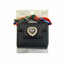 Blue Moon Studio™ Black Purse Charm