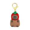 Blue Moon Studio™ Capybara in Strawberry Hat Bag Charm