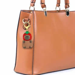 Blue Moon Studio™ Capybara in Strawberry Hat Bag Charm