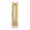 Blue Moon Studio™ 10.25" Gold Bag Chain with Circle Clasps