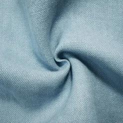 Blue Moygashel Washed Irish Linen Solid Home Decorating Woven Fabric By the Yard