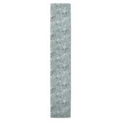 Blue Multi Shell Cotton Twill Runner