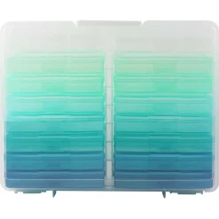 Blue Ombre Photo & Craft Keeper by Simply Tidy®