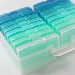 Blue Ombre Photo & Craft Keeper by Simply Tidy®