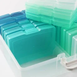Blue Ombre Photo & Craft Keeper by Simply Tidy®