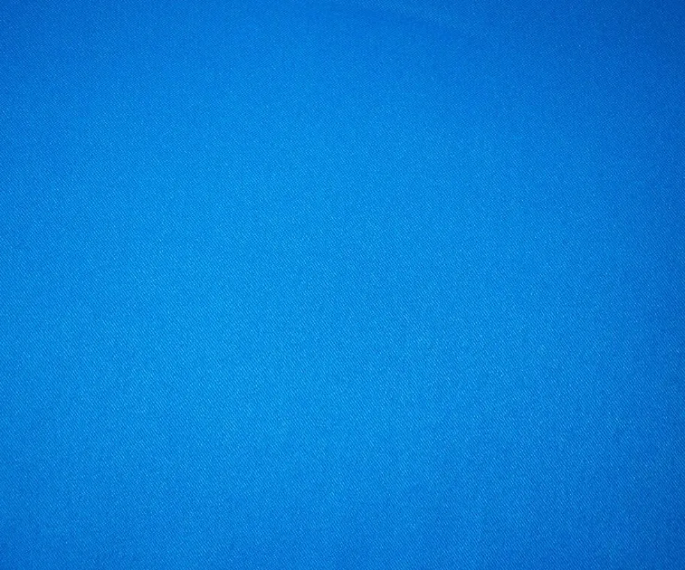 Blue Poly Spandex Stretch Solid Stretch Lamour Woven Fabric By the Yard