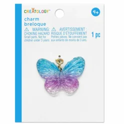 Blue & Purple Butterfly Charm by Creatology™
