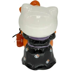 Blue Sky Clayworks Halloween Hello Kitty Jack Pot Pumpkin Candy Bowl