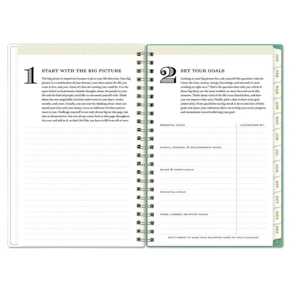 Blue Sky 8 in. x 5 in. 12-Month (Jan-Dec 2026) Day Designer Peyton Weekly/Monthly Planner - White