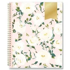 Blue Sky 11 in. x 8.5 in. 12-Month (Jan-Dec 2026) Day Designer Coming Up Roses Weekly/Monthly Planner