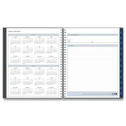 Blue Sky 10 in. x 8 in. 12-Month (Jan-Dec 2026) Passages Monthly Planner - Charcoal Cover