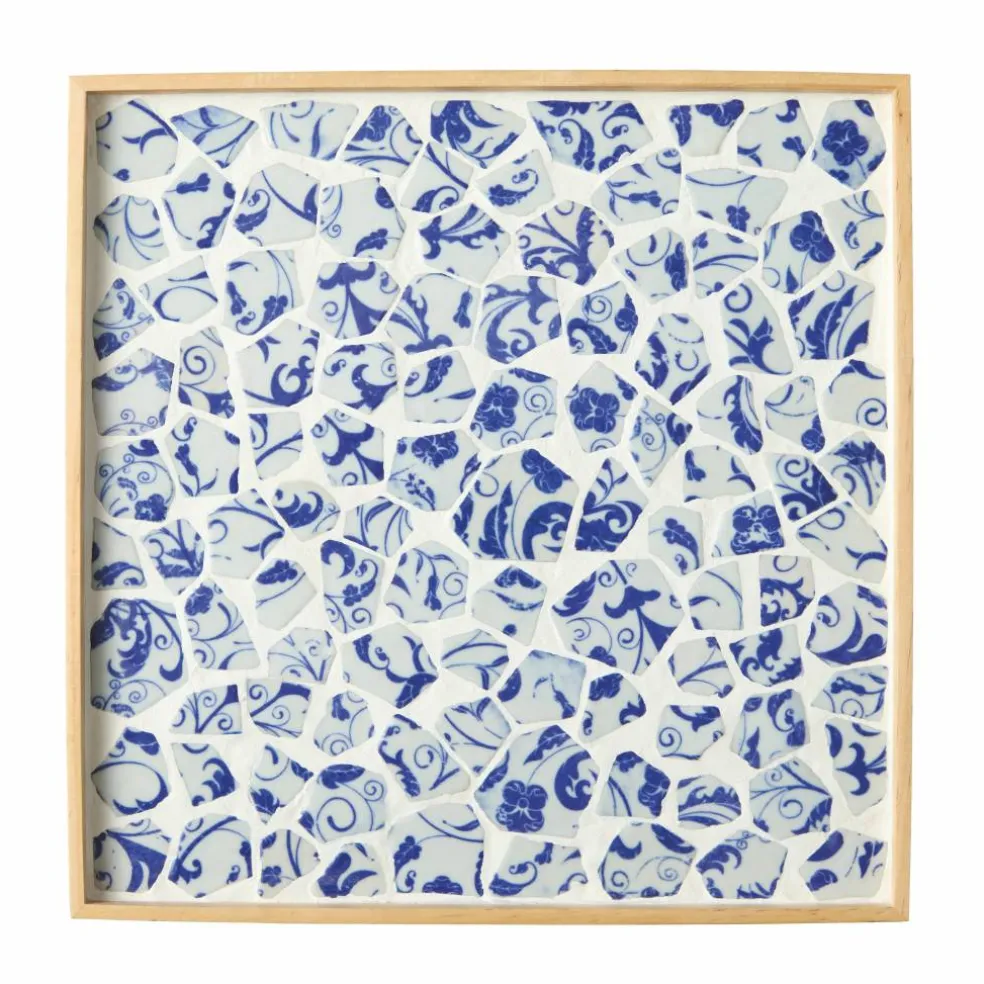 10" Blue Tile Wall Décor Mosaic Kit by Make Market®