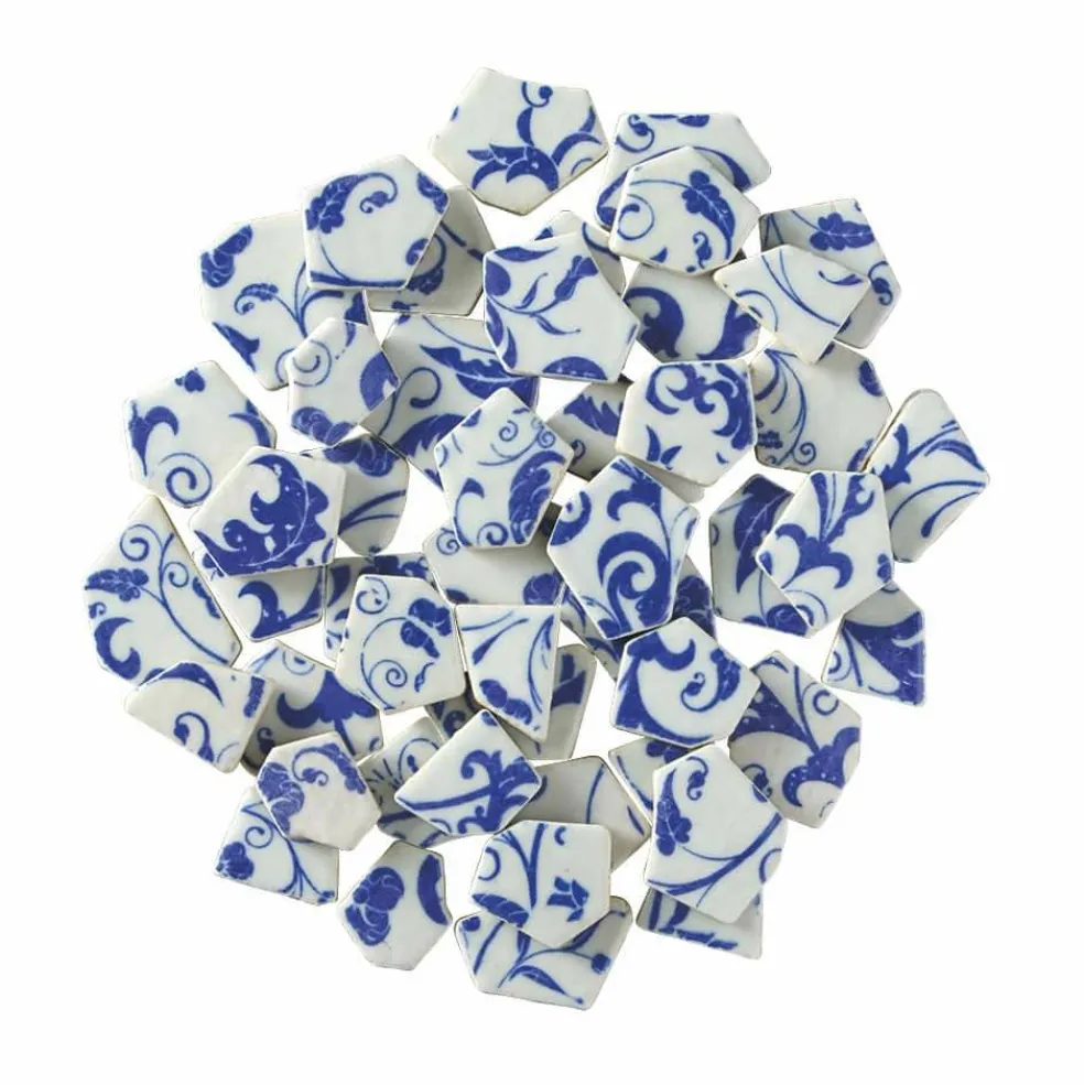 10" Blue Tile Wall Décor Mosaic Kit by Make Market®