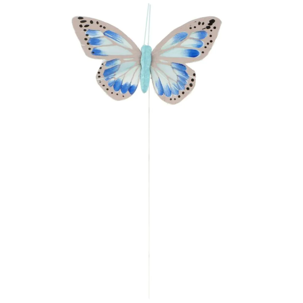 Blue & White Feather Butterflies, 3ct. by Ashland®
