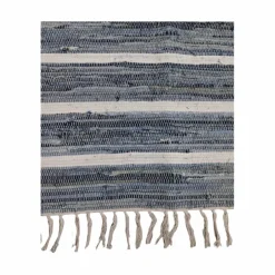 Blue & White Striped Chindi Rug by Ashland®
