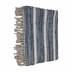 Blue & White Striped Chindi Rug by Ashland®