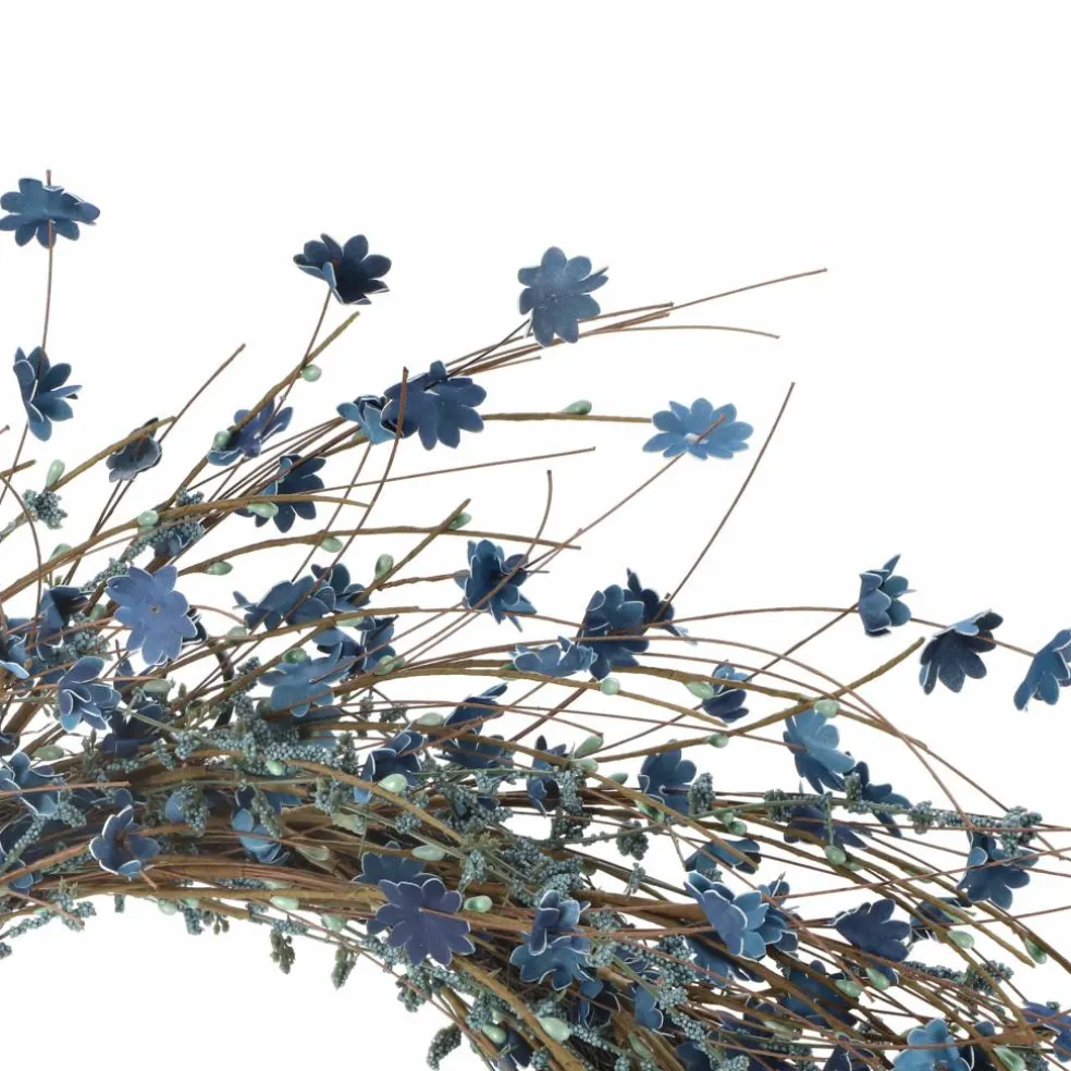 22" Blue Wildflower Wreath by Ashland®