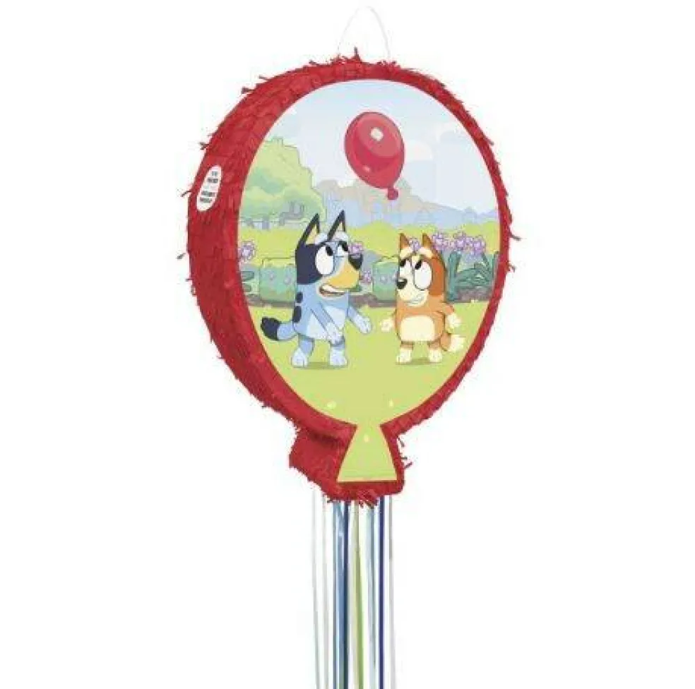 Bluey Balloon-Shaped, Drum Pinata – 1 Pinata