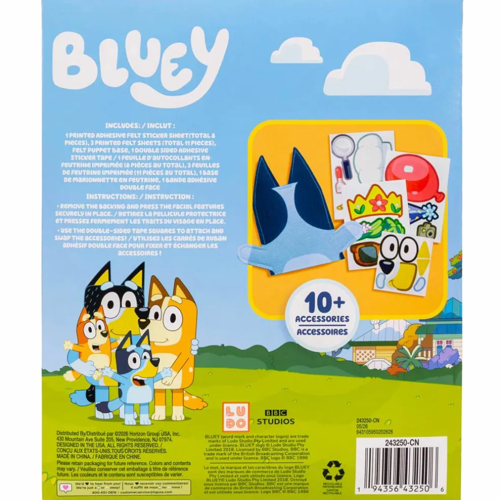 Bluey Create & Play Bluey Felt Puppet Set