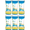Blue & Yellow Liquid Motion Bubbler, Pack of 6